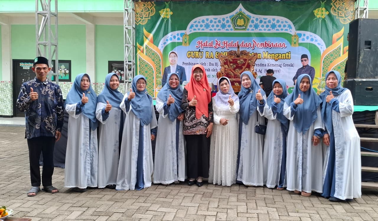 Seksi Pendidikan Madrasah Kemenag Gresik Dorong Digitalisasi Pembelajaran Guru RA &amp; MI Menganti